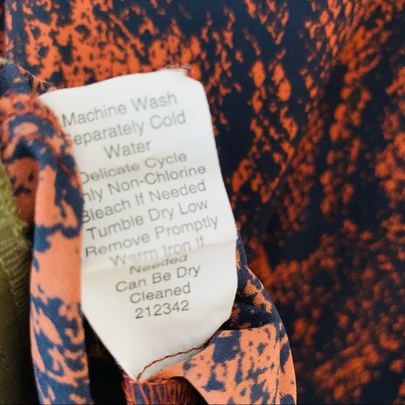 CAbi 101 Python Print Border Wrap Blouse, Medium - Picture 13 of 15